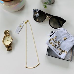 gorjana Taner Bar Small necklace (gold)